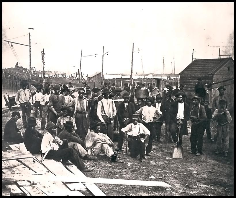 Laborers’ quarters (DiscoverFreedmen.org)